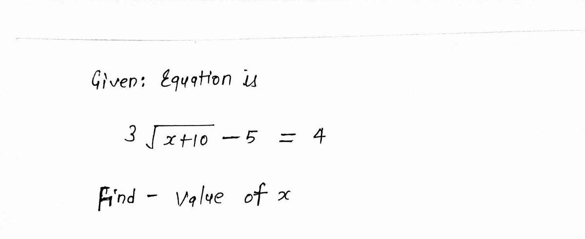 Algebra homework question answer, step 1, image 1